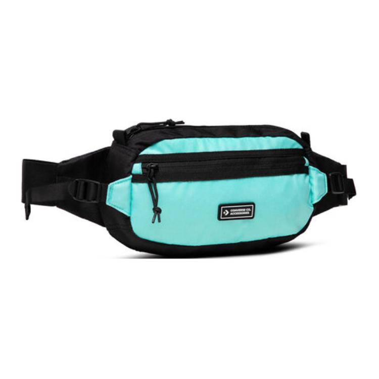 Converse Transition Sling Polyester Shoulder Bag, Crossbody Bag, Sling Bag, Fanny Pack Regular Unisex Mint Green 10022098-A04