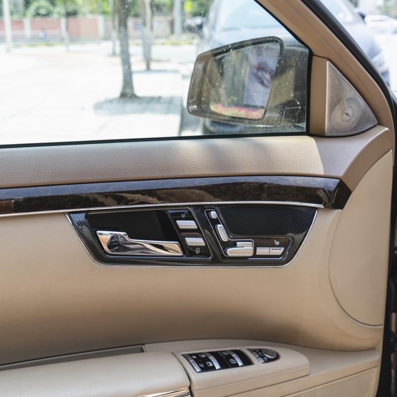 Для Mercedes-Benz W221 старый S-класс S300 350 450 500 600 модифицированная панель регулировки ручки двери декоративная накладка