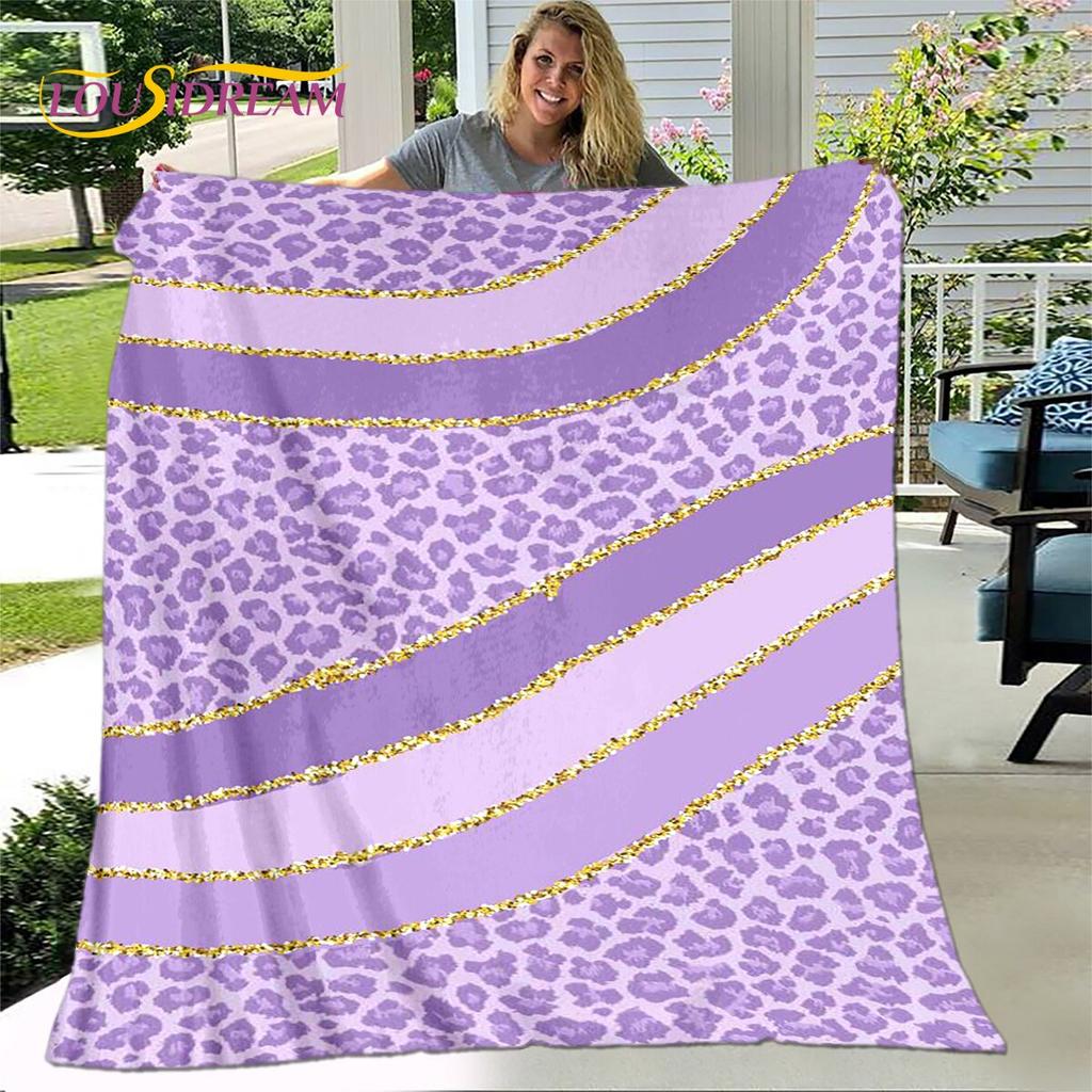 Классическое одеяло с леопардовым принтом, фланелевое одеяло, теплое одеяло для гостиной, спальни, кровати, дивана, подарок для путешествия