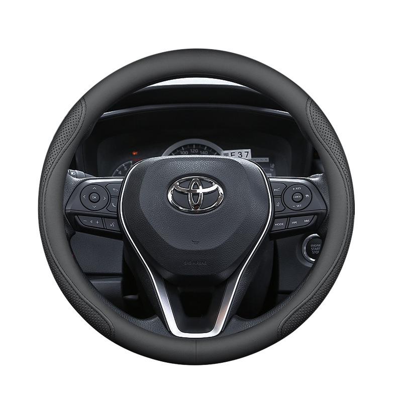 Совместимая с Toyota оплетка рулевого колеса для Frontlander, Corolla, Levin, RAV4, Velanda, Highlander