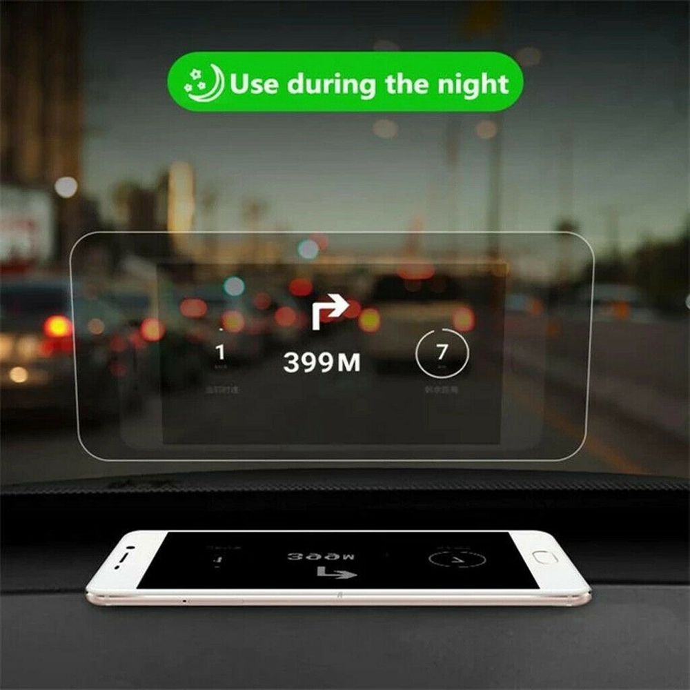 Clear Auto Accessories Head Up Display Reflective Film HUD Projector Car Windshield Screen Sticker