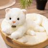Exquisite Realistic Cat Plush Toys, White Cat Plush Animal Toys, Girlfriend Gifts, Plush Cat Toys, Yi Children's Toys