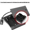Интегрированный переключаемый USB-порт 4 слота держатель для батареек для светодиодных лент Портативный блок питания для использования на улице и в помещении