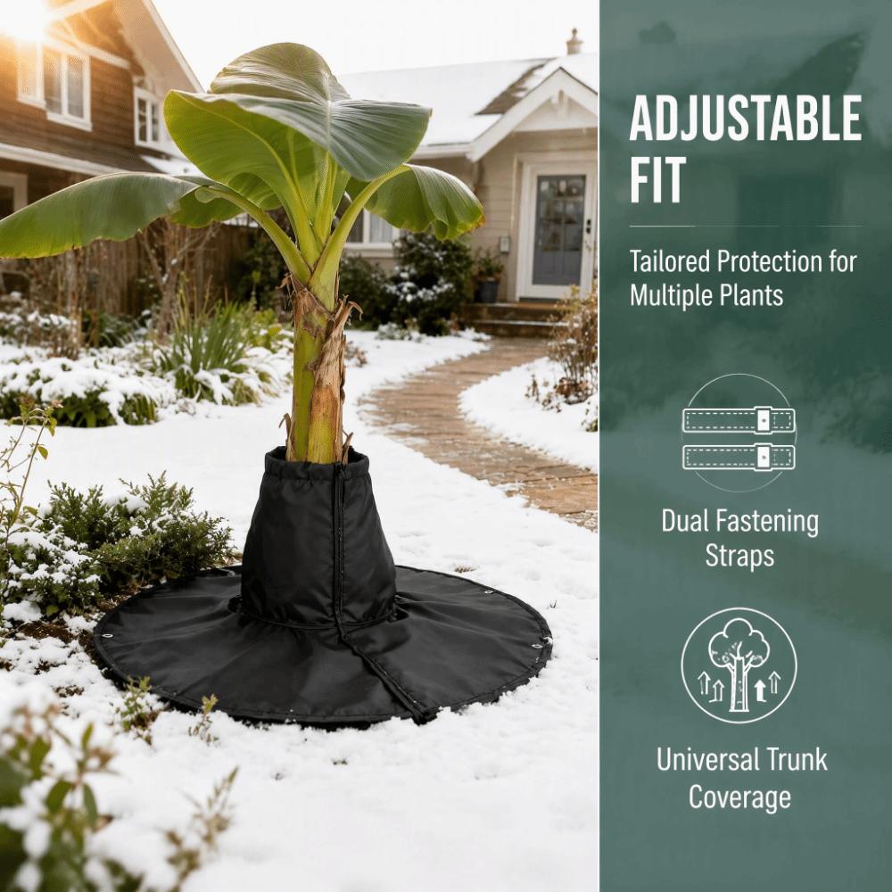 3-Layer Winter Freeze Cover Thick Bubble Roll Tree Insulation Wrap Outdoor
