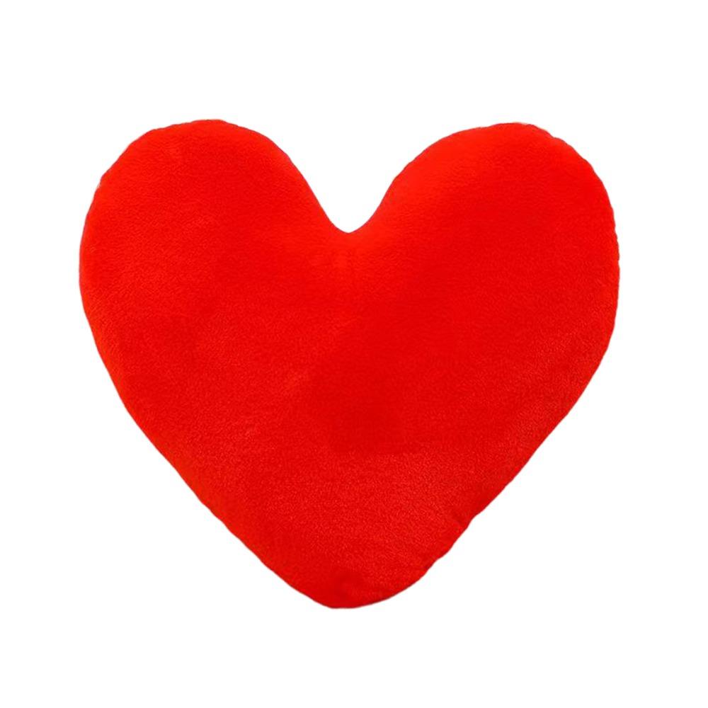 Creative Gift PP Cotton Heart Plush Pillow Heart Shape Fluffy Soft Pillow 30cm Soft Stuffed Pillow Valentines Day