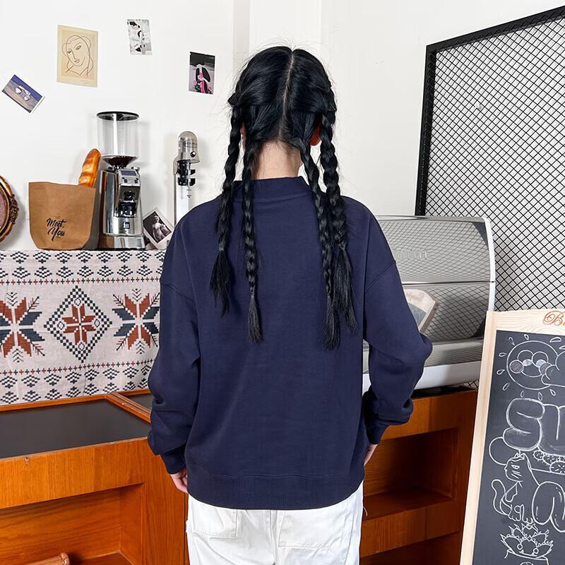 New PUMA Sweatshirts Women's Navy Blue 625305-16