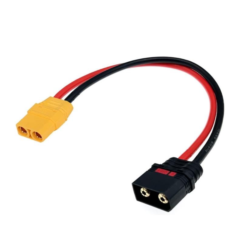 Кабель-переходник XT90 на QS8 Power Connectors Кабель для мобильного питания 3 варианта длины Опциональный зарядный шнур Подходит для небольших FPV-установок