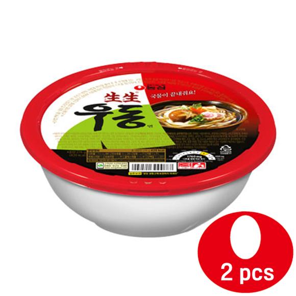 Nongshim Свежая лапша Удон большая чашка 253г (3 варианта)