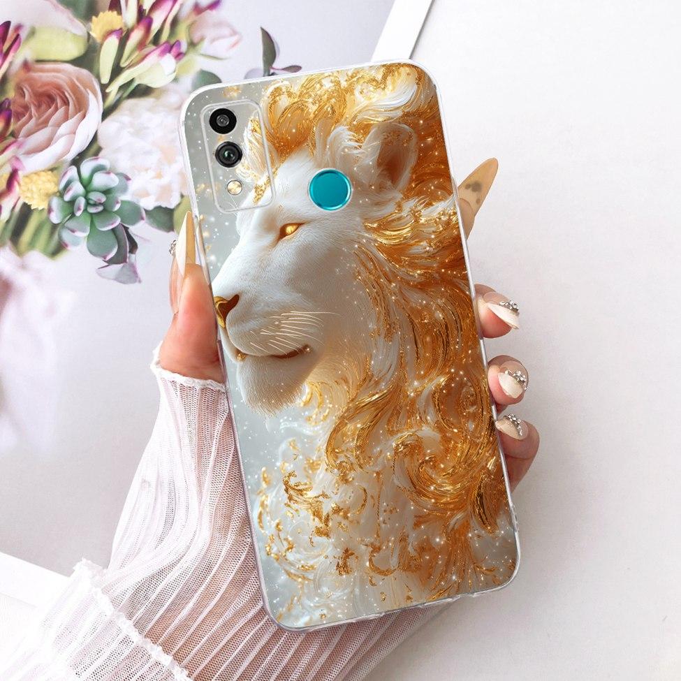 Transparent Cover For Honor 9X Lite Case Cute Fashion Butterfly Funny Painted Casing For Honor JSN-L21 JSN-L22 JSN-L23