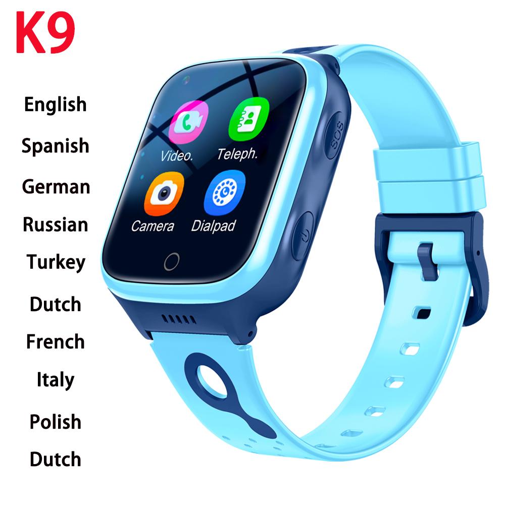 4 г детские умные часы с камерой Sos, водонепроницаемые GPS, Wi-Fi, монитор для видеозвонков, трекер местоположения, умные часы, детские часы