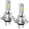 2pcs H7 LED Headlight Bulbs 360 Degree Beam Angle Car LED Fog Light Bulb 6000K Super Bright Car Headlight Bulbs Lampada DC12-24V