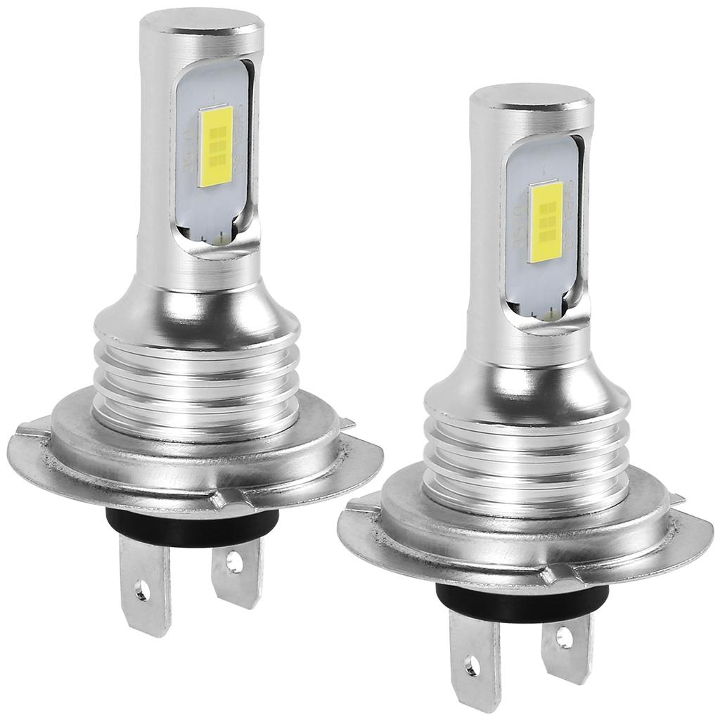 2pcs H7 LED Headlight Bulbs 360 Degree Beam Angle Car LED Fog Light Bulb 6000K Super Bright Car Headlight Bulbs Lampada DC12-24V