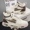 High-top Men's Shoes Winter 2024 New Niche Trendy Sports Board Shoes Youth Korean Version Versatile Medium-top Casual Shoes