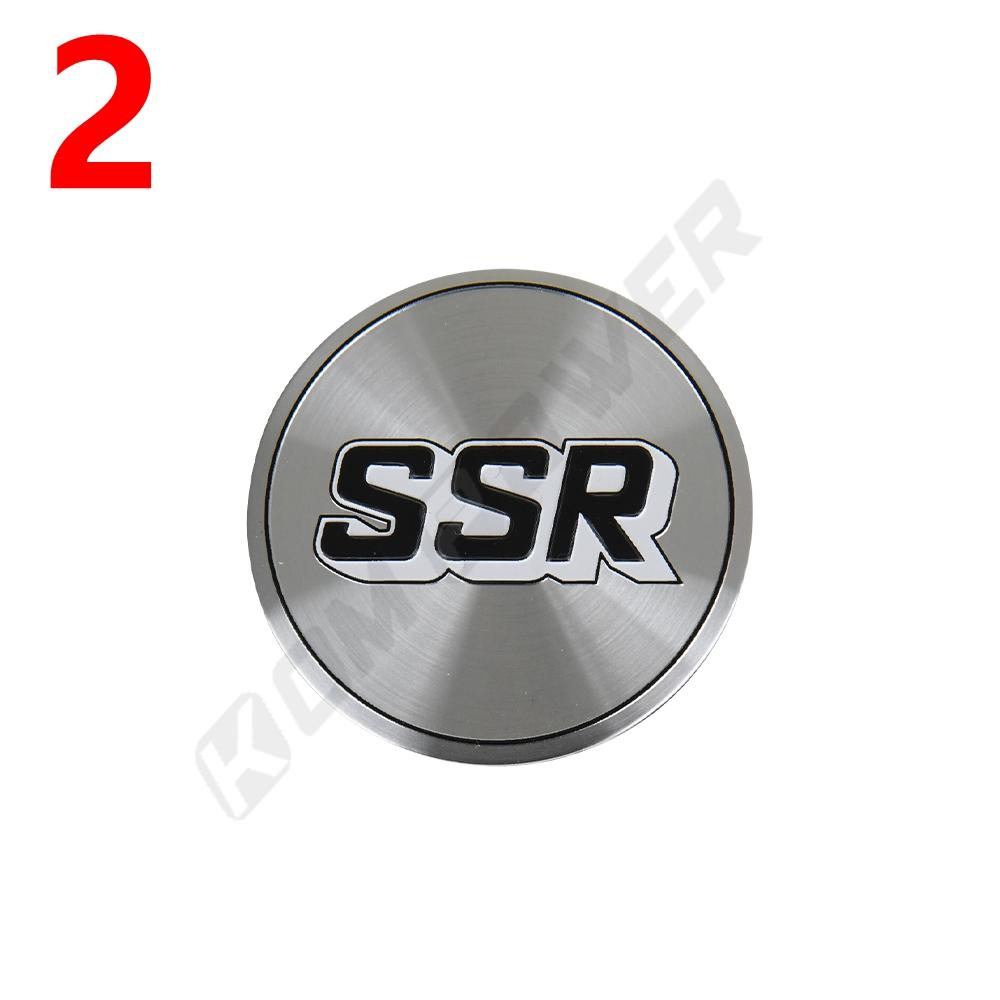 4PCS 45MM & 50MM Stickers XXR SSR Racing Center Rim Cap WORK EMOTION EQUIP MEISTER VS Logo Sport Wheel Cover Hub Cap Emblem
