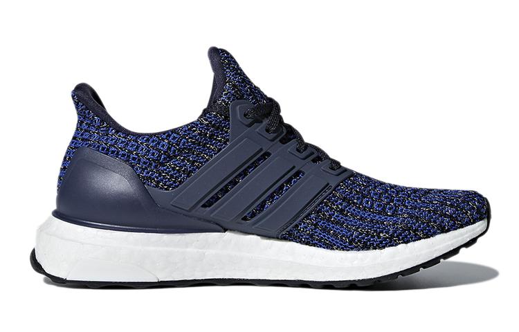Adidas Abrasion Resistant Breathable Low top Kids' Running Shoes Blue Black Kids' DB1427