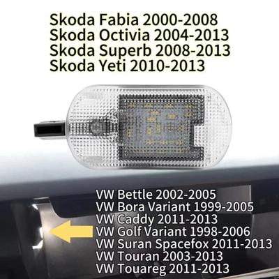 Светодиодная лампа для перчаточного ящика для VW Golf Variant Cabriolet Touareg Touran Passat Sharan Vanto Автомобильный свет для хранения