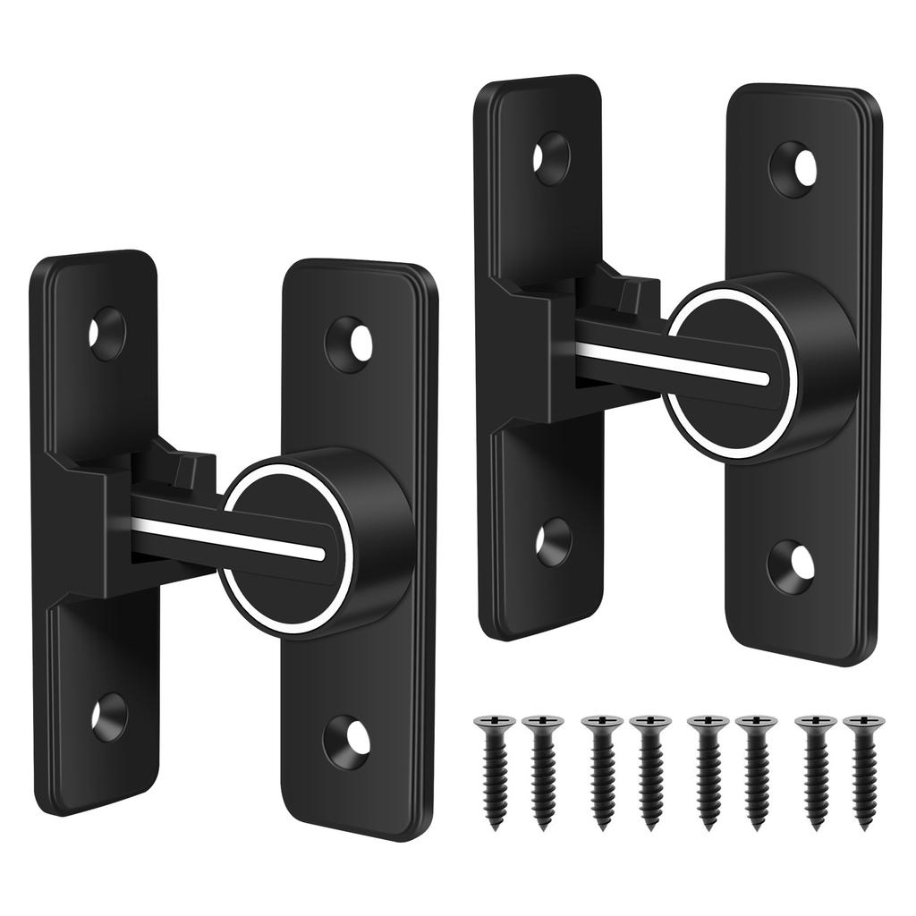 1/2/4Pcs Luminous Door Lock Zinc alloy Sliding Door Latch Lock 90° Window Drawers Cabinet Locks Bolt Hooks Sliding Gate Buckles