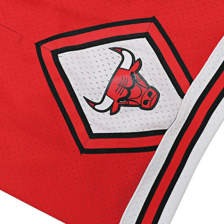 Mitchell & Ness Баскетбольные шорты Мужские Красные ASHRGS18036-CBUSCAR75