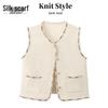 Sibaisha Women's Elegant Knitted Vest