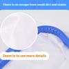 Swimming Pool Skimmer Net Mesh Pool Leaf Rake Net Deeper Bag Reinforced Frame Swimming Pool Net for Cleaning Debris