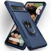 Military Heavy-Duty Magnetic Ring Stand Phone Case For Google Pixel 9 8A 8 7 7A 6 6A Pro Rugged Matte Shockproof Defender Cover