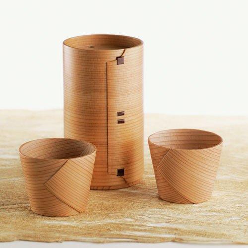 Набор японского мастерства Курихиса 1 комплект Токкури/Гиноми (1 чашка)