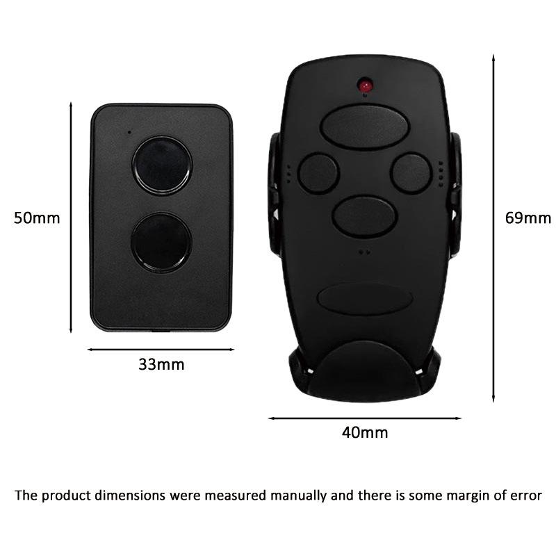 DOORHAN Remote Control 2/4 Button 433.92MHz Rolling Code for Garage Swing Gate