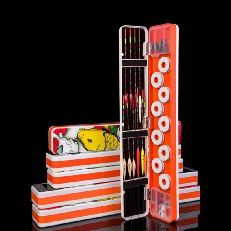 Fishing Line Winding Board Accessories Tool Storage Box Fishing Floats Fishing Part Bobbers Waterproof Hold Rigs Kit