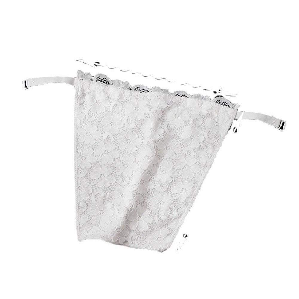 Double Layer Anti-Glare Tube Top Lace Chest Wrap Thin Chest Cover  Lady