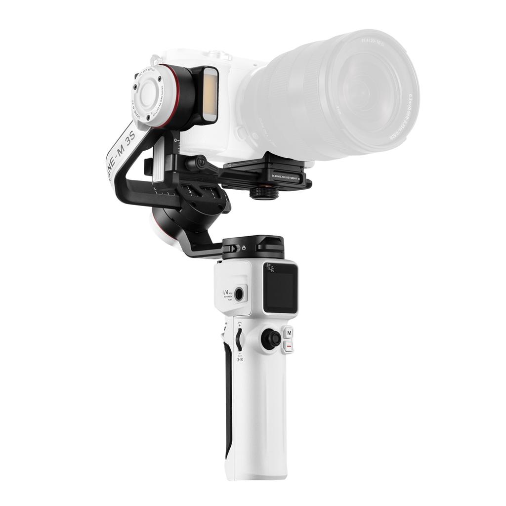 ZHIYUN CRANE M3S COMBO Камера Ручной 3-осевой Стабилизатор Подвеса Встроенный Светодиодный Заполняющий Свет Быстрая Зарядка PD Аккумулятор Мини
