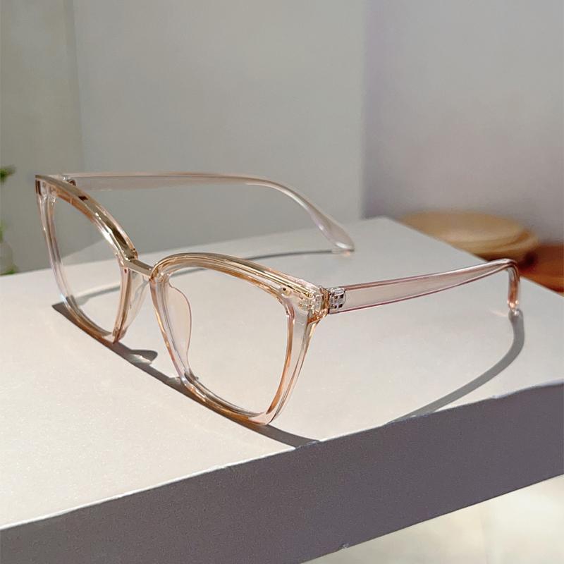 Оверсайз очки «кошачий глаз» женские модные винтажные конфетного цвета опра очки трендовый шикарный дизайн очки для блокировки синего света