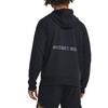 Under Armour Johnson Series Solid Heavyweight Cotton Sports Hoodie Мужские толстовки с капюшоном черного цвета 1380151-001