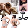 Bondage Bracelets Restraint Collars Flirt Handcuffs Seductive Tied Straps Sexy Cosplay Toys Set