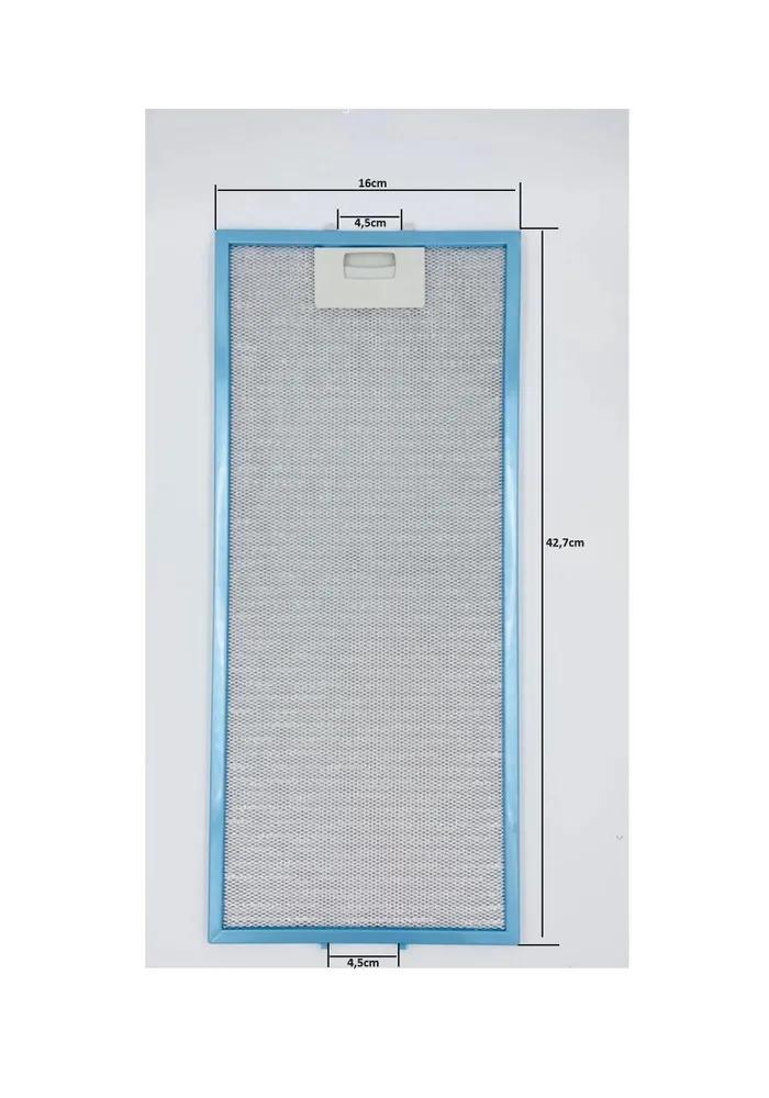 1 pc. Mesh. Filter for drawing 427x160 mm Fat-trapping. Metal