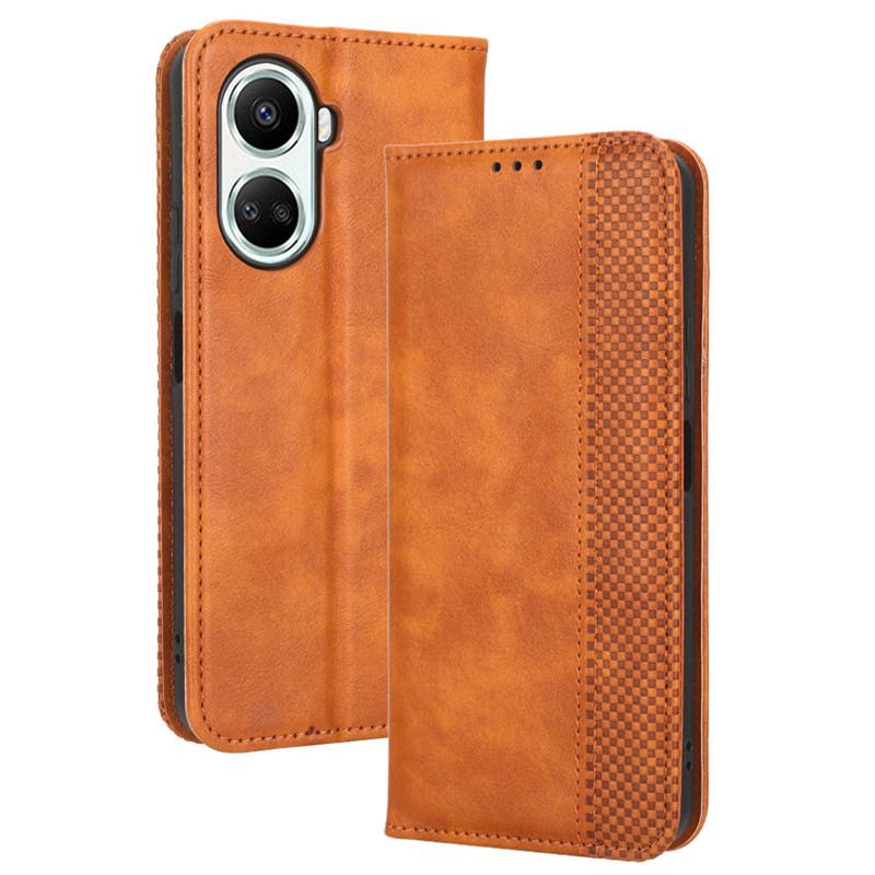 Flip Cover For Huawei Nova 10 SE,Nova 10,Nova 10 Pro [Flip Vintage Leather] Shockproof Durable Retro Leather Case