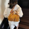 New Casual Nylon Canvas Handbag Large Capacity Shoulder Bag Multi Pocket Pillow Bag Fashion Messenger Bag