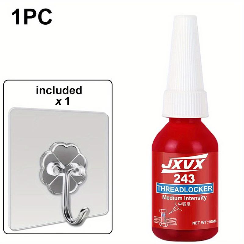 243 Blue Threadlocker Adhesive (Equivalent to Loctite) Anti-vibration and Anti-loosening Adhesive For Metal Threaded Assemblies High Temperature and