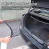 Car Trunk Storage Net Camping Cart Net Auto Trunk Sundries Fixed Netbag Handcart String Bag Elastic Pocket Mesh Car Accessories