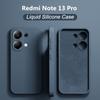 Для Redmi Note 13 Pro Чехол Роскошный квадратный жидкий силиконовый мягкий чехол для телефона Xiaomi Redmi Note 13 Note13 Pro Note13pro Plus 5G Чехол