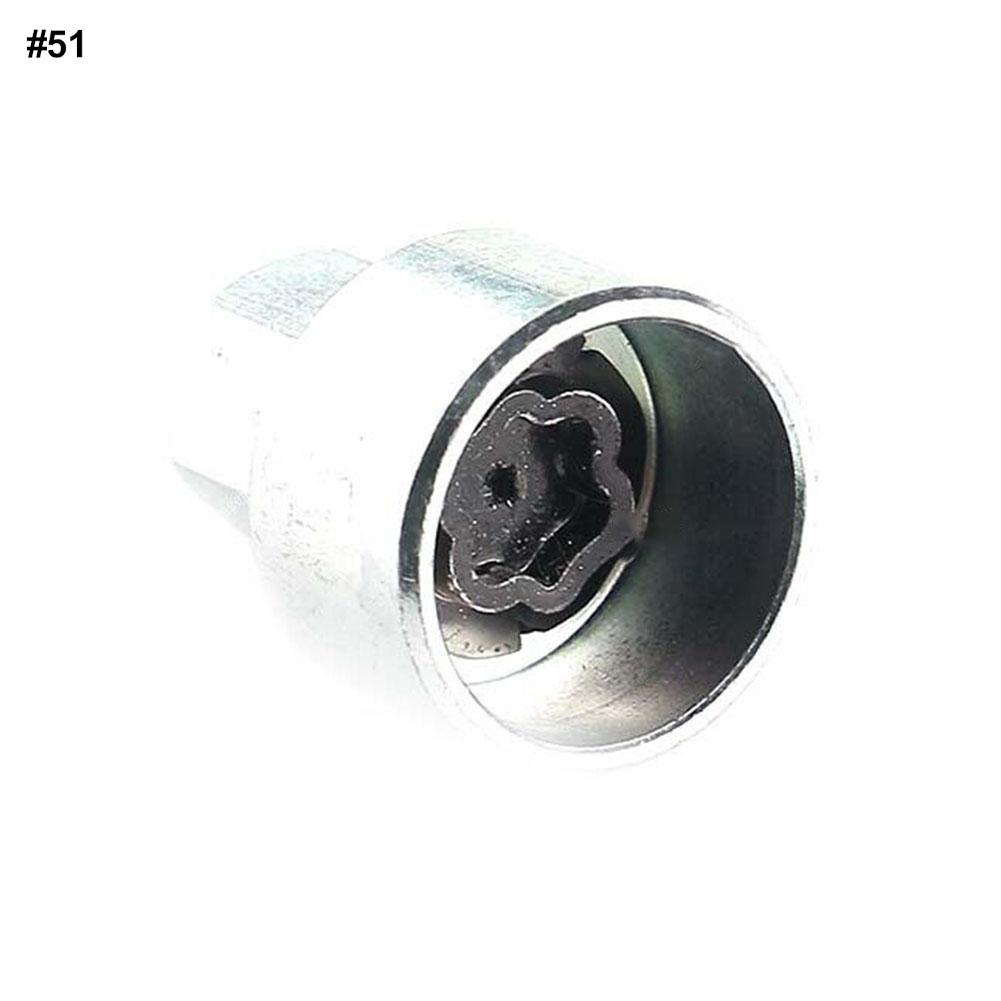 Замок для колеса, противоугонный винт, болт с гайкой № 43/45/46/51/53/55/56/57/58/60, гнездо для снятия ключа для BMW F20/F21 F30/F31 F32/F34