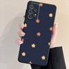 Милый чехол с цветочным рисунком для Samsung Galaxy A71 A31 A51 A32 A72 A52 A23 A13 A33 A21s A22 A53 A11 A52s A12, матовая броня, черный мягкий чехол