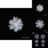 Delightful White Snowflake Christmas Decoration Adding Style To Your Holiday Celebrations
