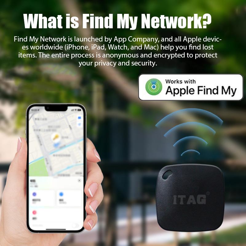 Умный Bluetooth GPS-трекер с функцией Find My APP, напоминанием о потере телефона, локатор ITag, локатор с рейтингом MFI, искатель ключей для домашних животных