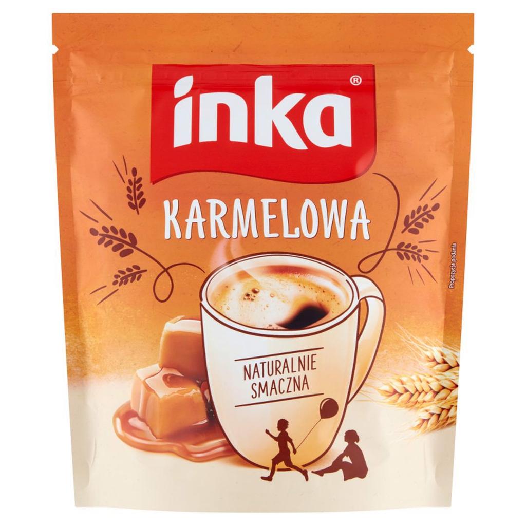 Инка Растворимый Зерновой Кофе С Карамелью 200 г
