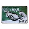 Ретро Металлическая Табличка Мотоциклы BSA Norton Indian Жестяные Таблички Винтажный Металлический Постер Декор Гаража Клуб Паб Бар Настенное Украшение YJ175