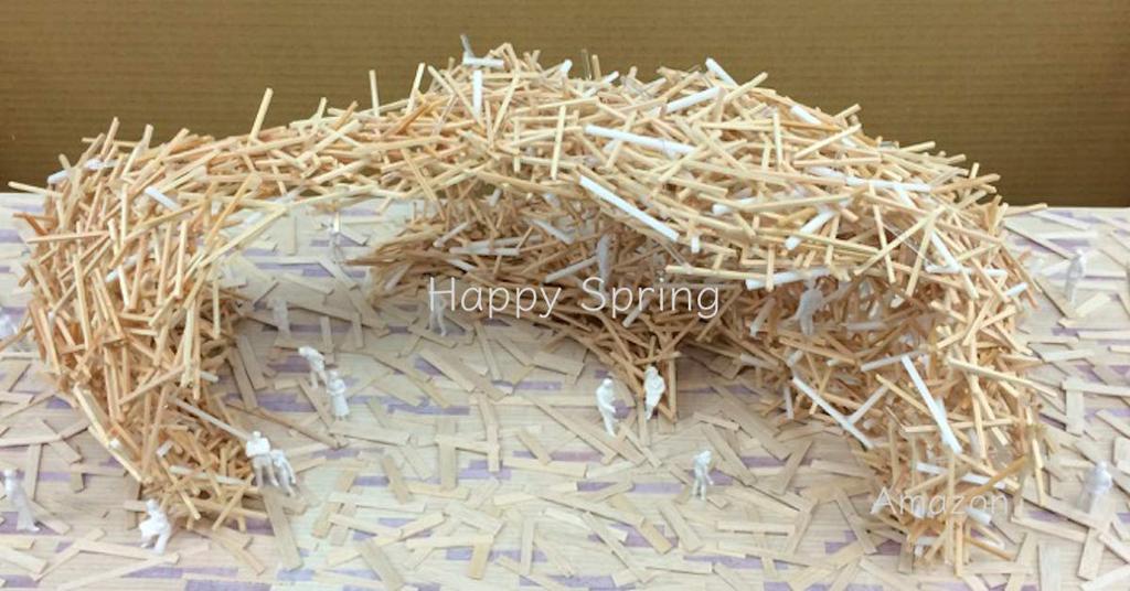 Happy Spring Model People Set of 100 (1/150)