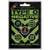 Type O Negative Slow Deep & Hard Badge Set (Pack of 5)