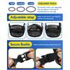 Dog Muzzle Adjustable Mesh Dog Mouth Guard To Prevent Biting Chewing Licking Breathable No Bark Muzzle for Large Dogs