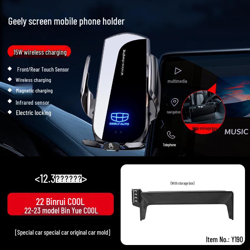 Крутой держатель для телефона в машину для Geely Boyue L, Emgrand S 4-го поколения, Xingrui Panda и MINI