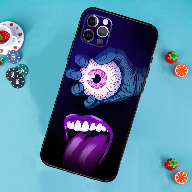 Чехол для телефона «Руки с глазами» для iPhone 17 Air 16 15 14 13 11 12 Pro Max 13 12 mini 15 16 Plus 16e Чехол Funda